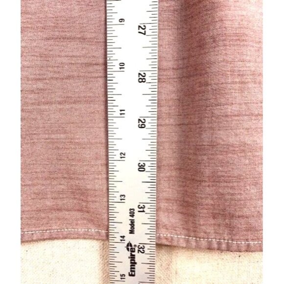 The North Face Men's XL Long-Sleeve Button-Up Shirt Red Heather Chest Pockets - Picture 6 of 10